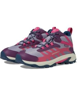 Merrell Kids Moab Speed 2 Mid Waterproof (Little Kid/Big Kid) | Hiking