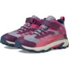 Merrell Kids Moab Speed 2 Mid A/C Waterproof (Little Kid/Big Kid) | Hiking -Trail Shoe Store 71k4sZL4DL. AC SR736920