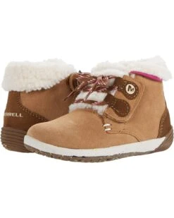 Merrell Kids Bare Steps Cocoa (Toddler) | Boots